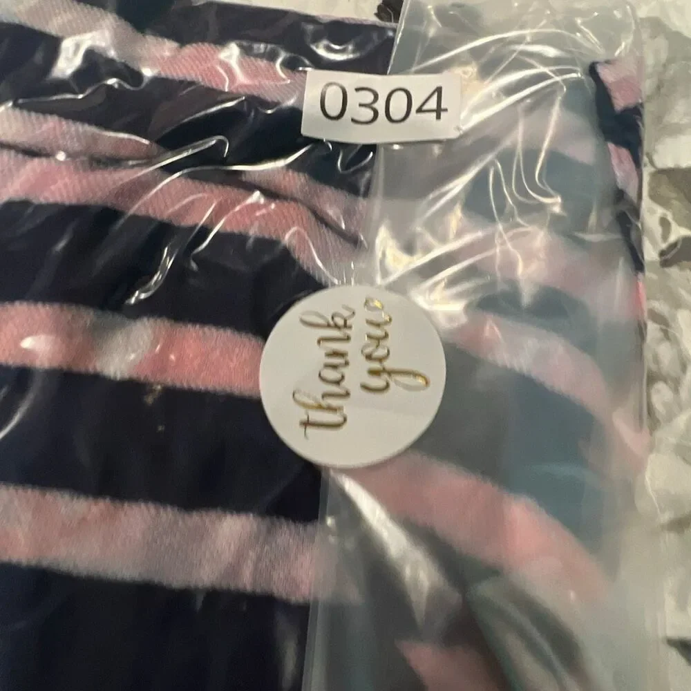 This is a Kate Spade Monaco Stripe Scarf